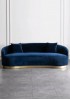 Calvert Sofa 3 Seater Velvet 